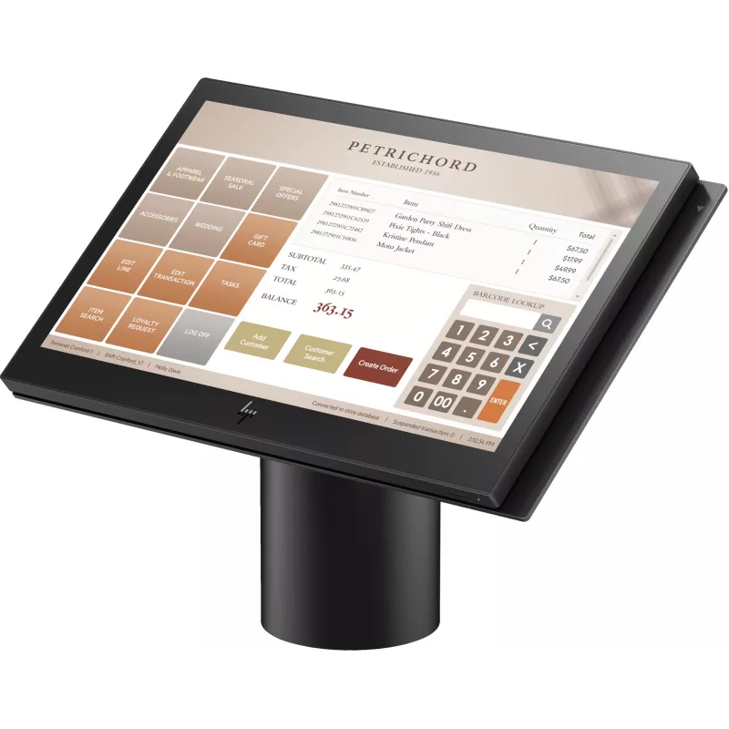 HP Engage One All-in-One System Model 145, 35.6 cm (14 inch), 1920 x 1080 pixels, Intel® Core™ i5, i5-7300U, Intel, 3.5 GHz