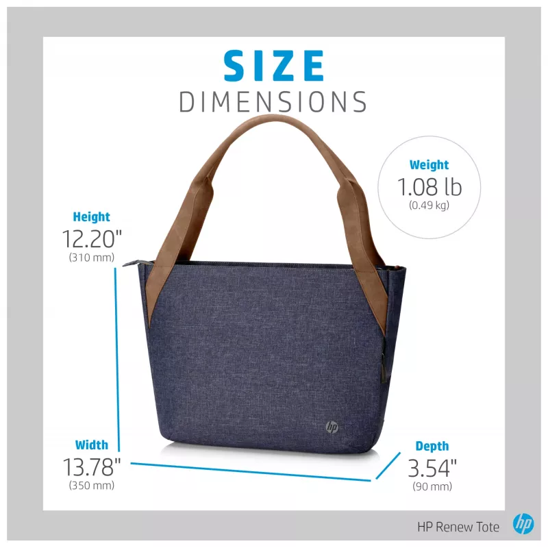 Toploader bag HP Renew 14 Navy Tote