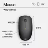 HP 230 Wireless Mouse and Keyboard Combo, Black, Mouse included
