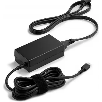 HP 65W USB-C LC Power Adapter Laptop Indoor 65W Black