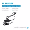 HP 65W USB-C LC Power Adapter Laptop Indoor 65W Black