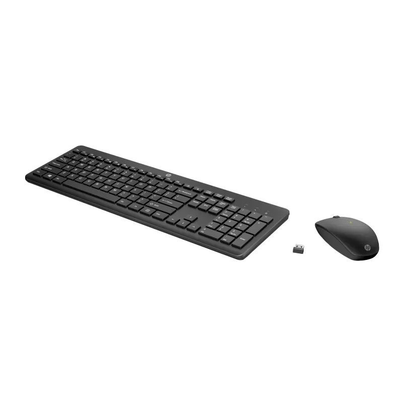 HP 235 Wireless Mouse and Keyboard Combo Full-size Wireless Black