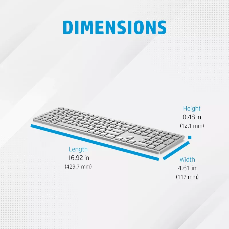 HP 970 Programmable Wireless Keyboard