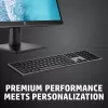 Wireless Full-Size Keyboard HP 975 — RF Wireless + Bluetooth, Black, 100% layout