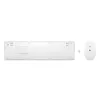 HP 650 Wireless Keyboard and Mouse Combo Full-size Membrane White