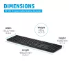 HP 450 Programmable Wireless Keyboard Full-size RF Wireless USB Black