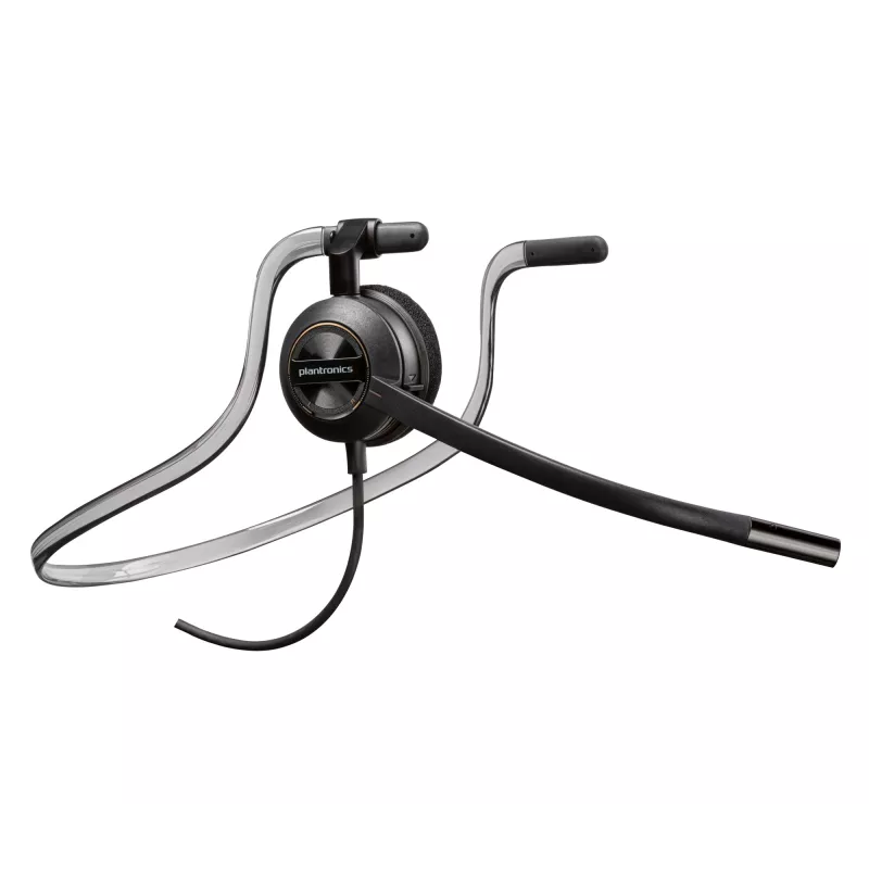 HP Poly EncorePro 540 Convertible Headset +Quick Disconnect, 32 g, Black