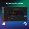Gaming keyboard Kingston HP HyperX Alloy Rise model 7G7A3AA#ABD — compact wired mechanical keyboard EAN 0