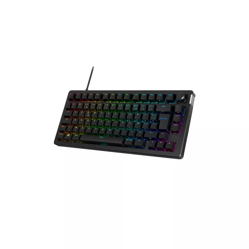 Mechanical gaming keyboard Kingston (HyperX) Alloy Rise 75 — compact 75% layout, wired, model 7G7A4AA#ABD