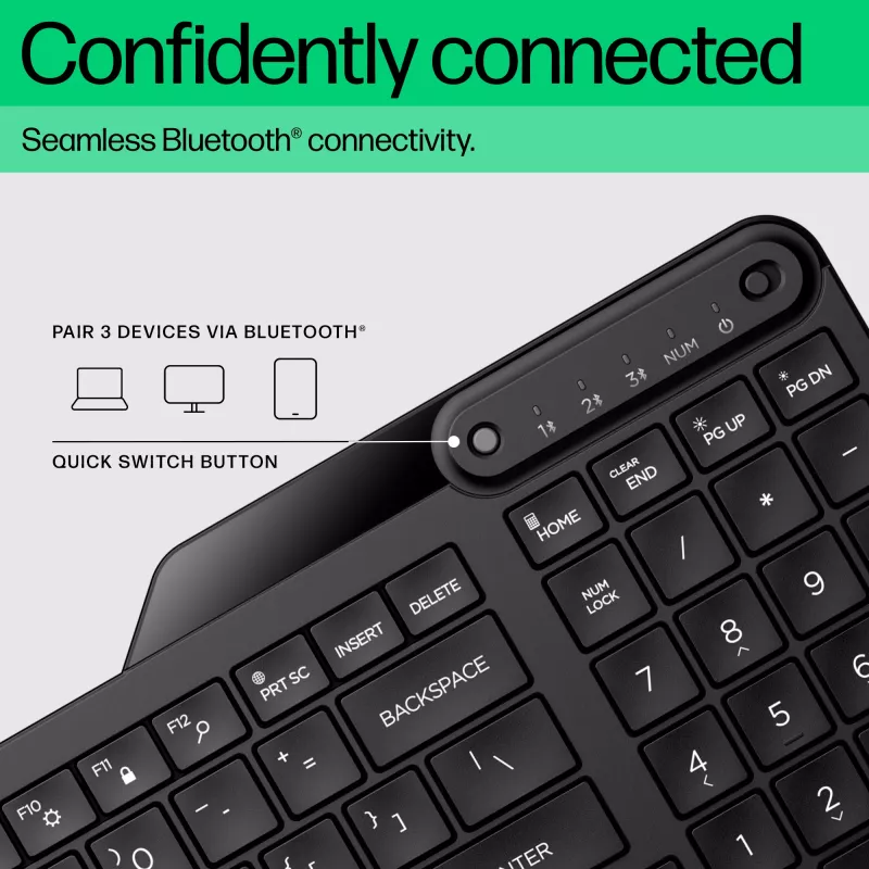 Keyboard HP 460 Multi-Device Bluetooth Wireless