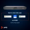POLY Studio X30 All-In-One Video Bar 4K Ultra HD 60 fps 5x Zoom