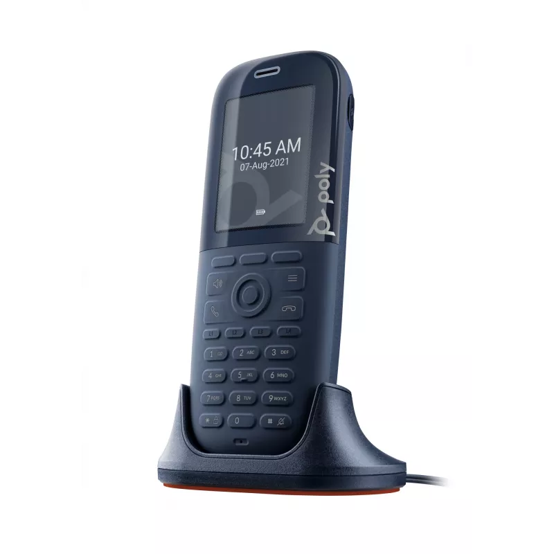 HP Poly Rove 30 DECT Phone Handset, Black, TFT, 240 x 320 pixels, ENERGY STAR, 300 h, 18 h