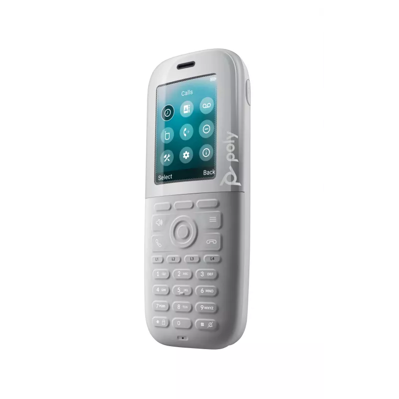 HP Poly Rove 40 DECT Phone Handset, White, TFT, ENERGY STAR, 300 h, 18 h, -10 - 55 °C