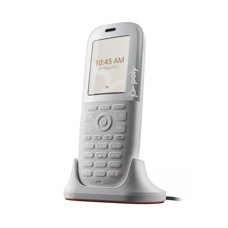 HP Poly Rove 40 DECT Phone Handset, White, TFT, ENERGY STAR, 300 h, 18 h, -10 - 55 °C