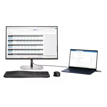 HP Series 5 Pro 24 inch WUXGA Monitor - 524pn, 61 cm (24 inch), WUXGA, LCD, 5 ms, Black