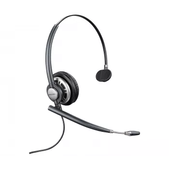 HP Poly EncorePro HW710 Single Ear Headset +Carry Case +Quick Disconnect