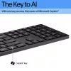 HP Wired Desktop 320K Keyboard Full-size USB Membrane Black