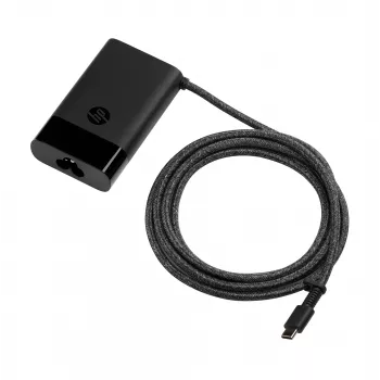 HP USB-C 65W Laptop Charger Indoor Power Supply Black 0.18m Cable