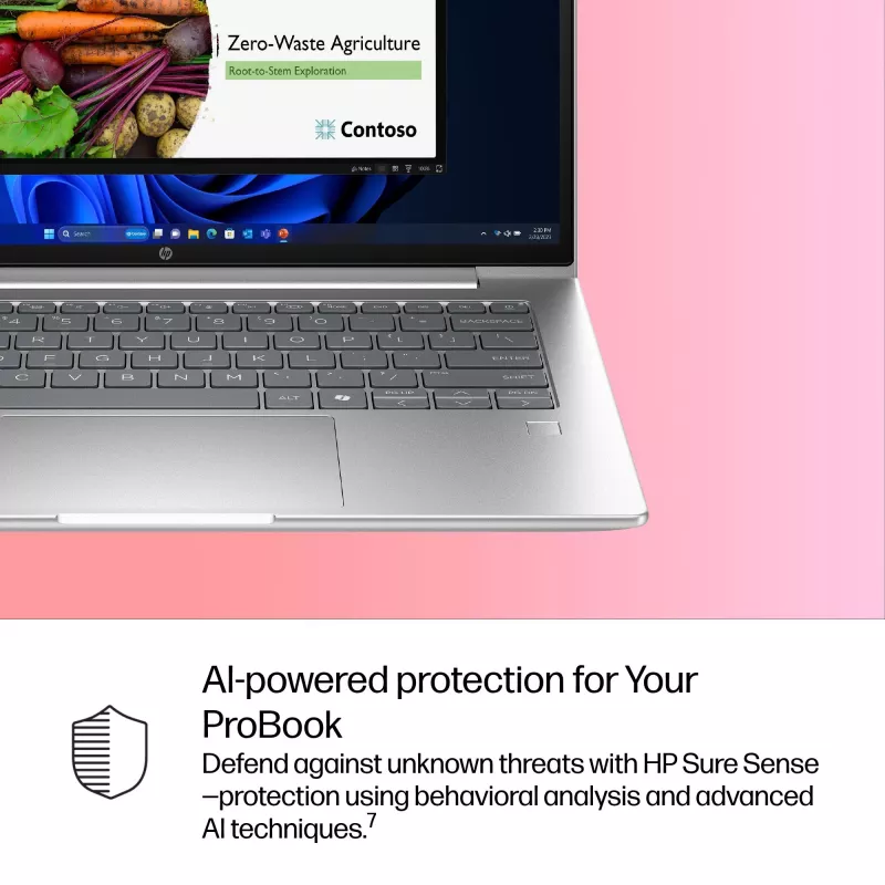 Laptop HP ProBook 4 G1i AI PC 14 inch Intel Core Ultra 5 16GB 512GB Intel Graphics Windows 11 Pro