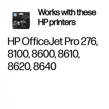 HP 950XL High Yield Black Original Ink Cartridge