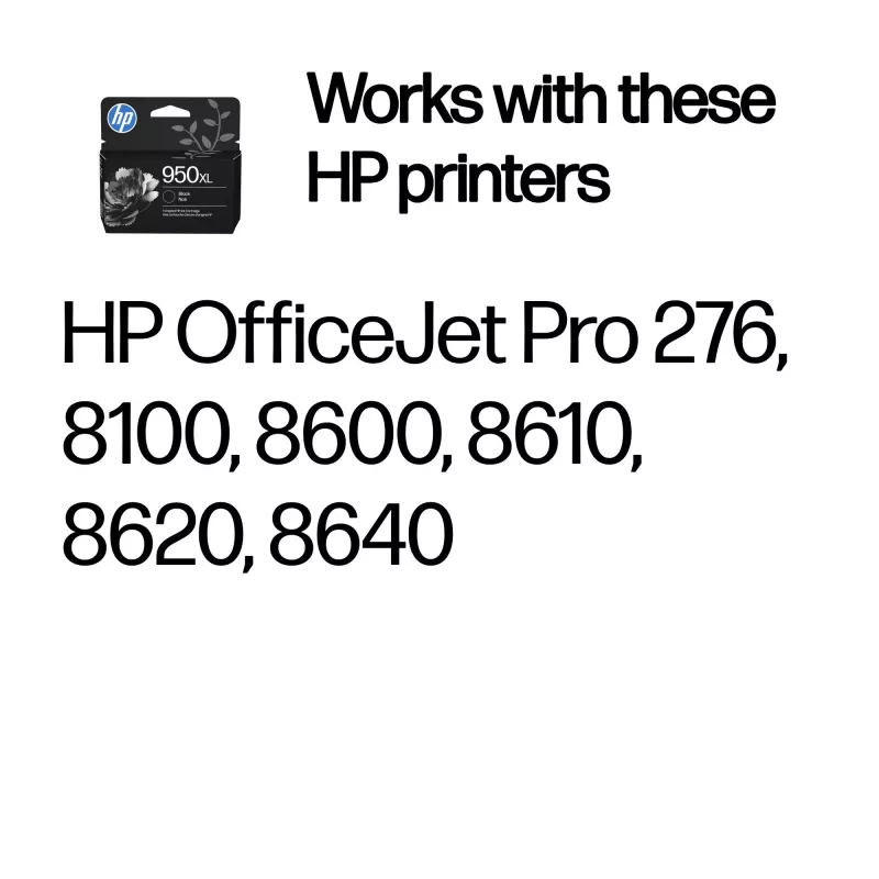 HP 950XL High Yield Black Original Ink Cartridge