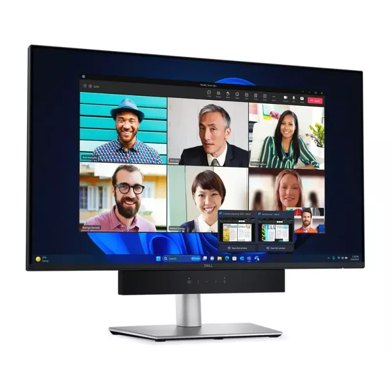 Soundbar speaker Dell SB725, wired conferencing soundbar, 3.6 W RMS, 90 dB, black, 298×40×34.5 mm