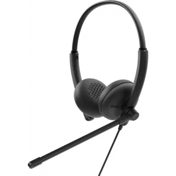 DELL WH125 Headset Wired Head-band Office/Call center USB Type-A Black