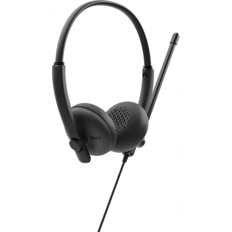 DELL WH125 Headset Wired Head-band Office/Call center USB Type-A Black