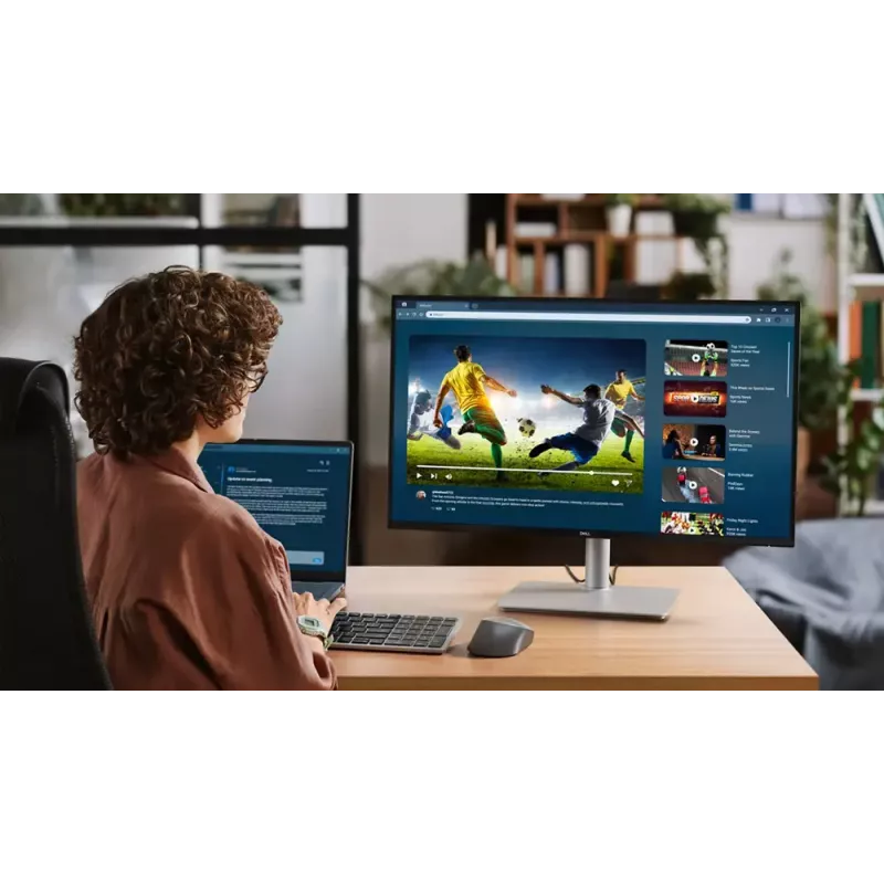 27 inch monitor Dell S2725DSM — 68.6 cm, 2560×1440 (QHD) LCD, 8 ms, 16:9, built-in speakers, VESA mount, height-adjustable, white
