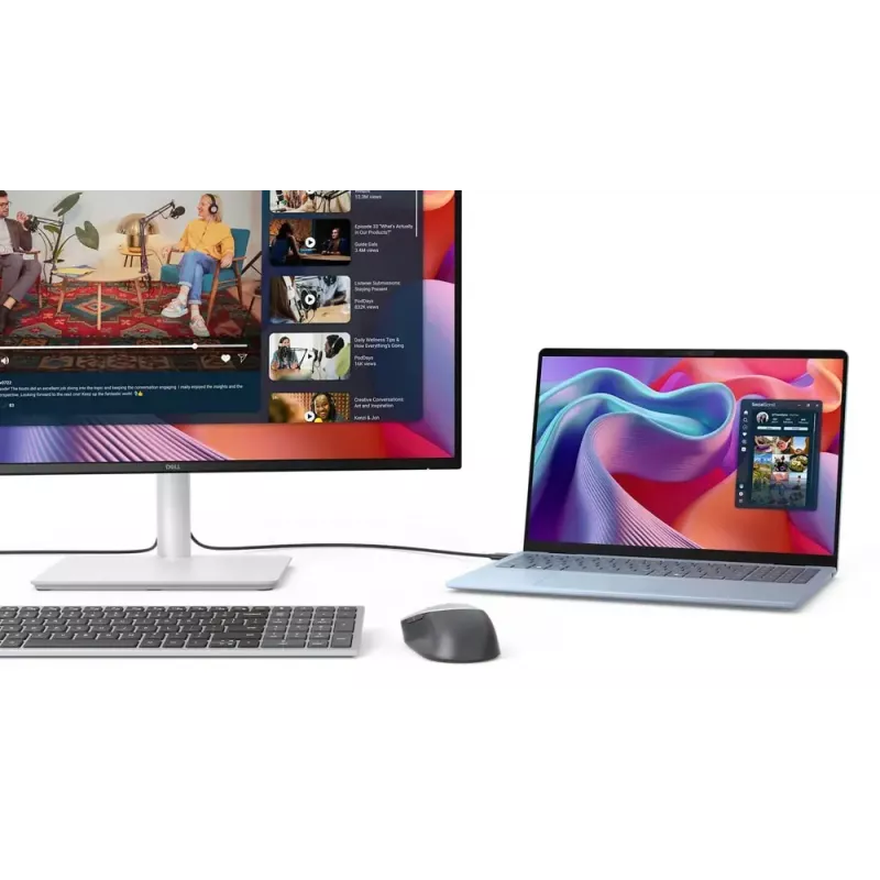Computer monitor Dell S2725DC 27 inch 2560×1440 QHD LCD 8 ms 16:9 178° USB 3.2 Gen1 speakers height-adjustable VESA White