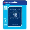 Verbatim Store 'n' Go USB 3.0 Hard Drive 1TB Blue, 1 TB, 2.5 inch, 3.2 Gen 1 (3.1 Gen 1), 5400 RPM, Blue