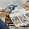 DYMO LetraTag LT-100H Handheld Label Maker | ABC Keyboard Label Printer with Easy-to-Use13 Character LCD Screen | for Home or Office | Blue