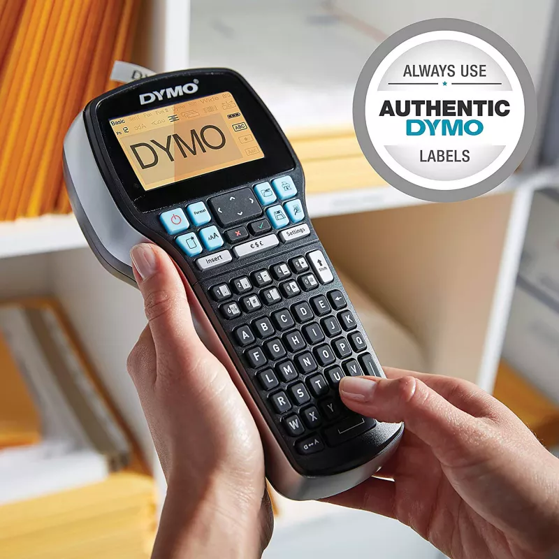 DYMO LabelManager 420P Label Maker | High Performance Rechargeable Portable Label Printer | Computer Connection | Print BarcodesLogos & Graphics