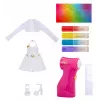 Rainbow High Air Brush & Create Fashion Dolls - Grey Eyes, Fashion doll, Female, 4 yr(s), Boy/Girl, Multicolour