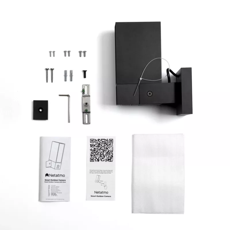 Netatmo Presence Box IP security camera Outdoor 1920 x 1080 pixels Wall