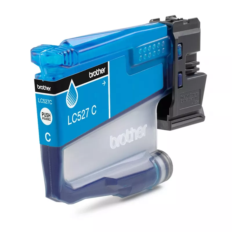Brother Genuine LC527C Ink Cartridge - Cyan, Cyan, Pigment-based ink, 1 pc(s), 900 pages, Single pack