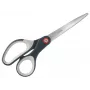 Leitz Cosy Titanium Office Scissors 205 mm, Adult, Straight cut, Single, Grey, Stainless steel, Office scissors