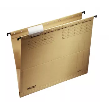 Leitz ALPHA hanging folder Cardboard, Metal A4 Brown