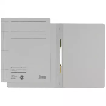 Leitz Rapid Flat File Folder, A4, Manila Cardboard, Grey (30000085)