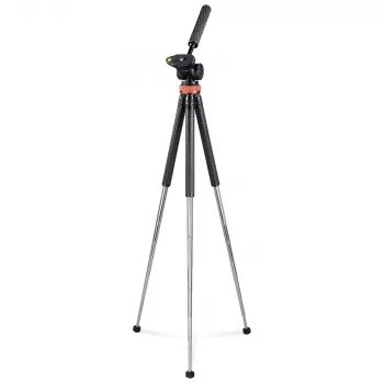 Hama Traveller Pro tripod Smartphone/Action camera 3 leg(s) Black, Red