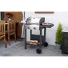 Unold 58595 Barbecue Grill-Wagen BUDDY Cart Electric Black, Stainless steel 2600 W