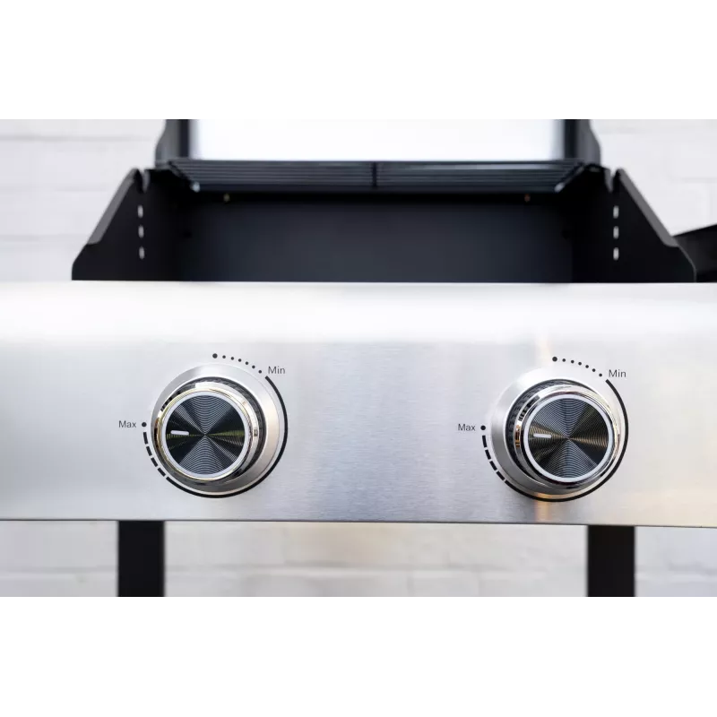 Unold 58595 Barbecue Grill-Wagen BUDDY Cart Electric Black, Stainless steel 2600 W