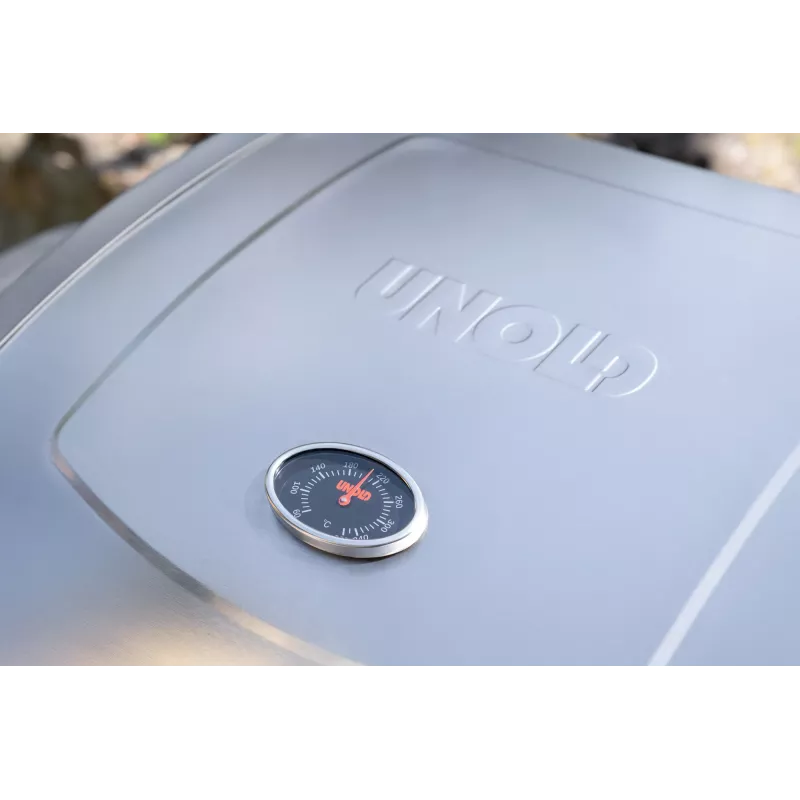 Unold 58595 Barbecue Grill-Wagen BUDDY Cart Electric Black, Stainless steel 2600 W