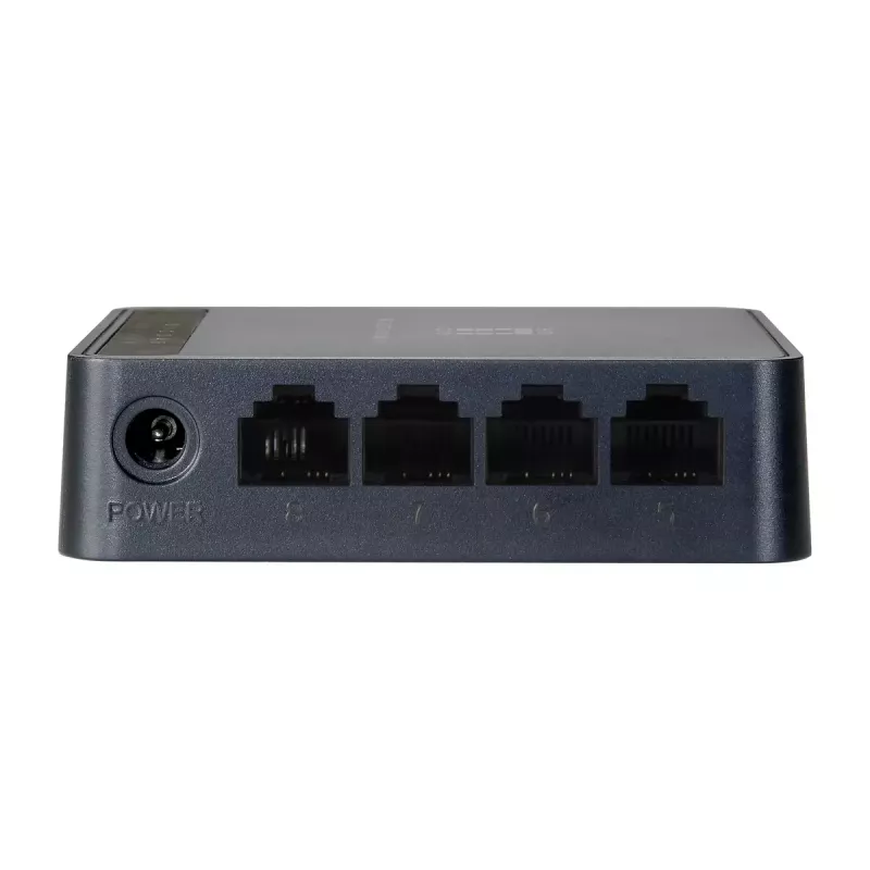 LevelOne FEU-0812 network switch Unmanaged Fast Ethernet (10/100) Black