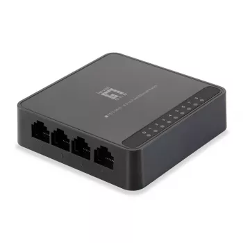 LevelOne FEU-0812 network switch Unmanaged Fast Ethernet (10/100) Black