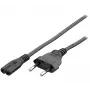 Equip High Quality Power Cord, C7 to 2pin Euro