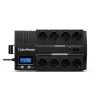 CyberPower BR1200ELCD uninterruptible power supply (UPS) Line-Interactive 1.2 kVA 720 W 8 AC outlet(s)