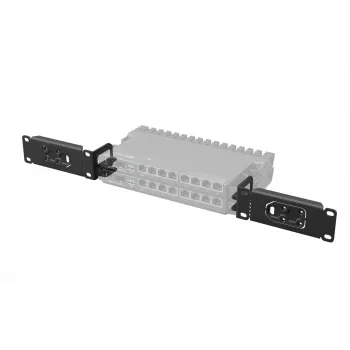 Router MikroTik Tile Router mounting kit, black, model 59852