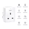 Smart plug TP‑Link Tapo Mini P110M — Wi‑Fi/Bluetooth indoor smart socket, 16 A, 100–240 V, 3680 W, white