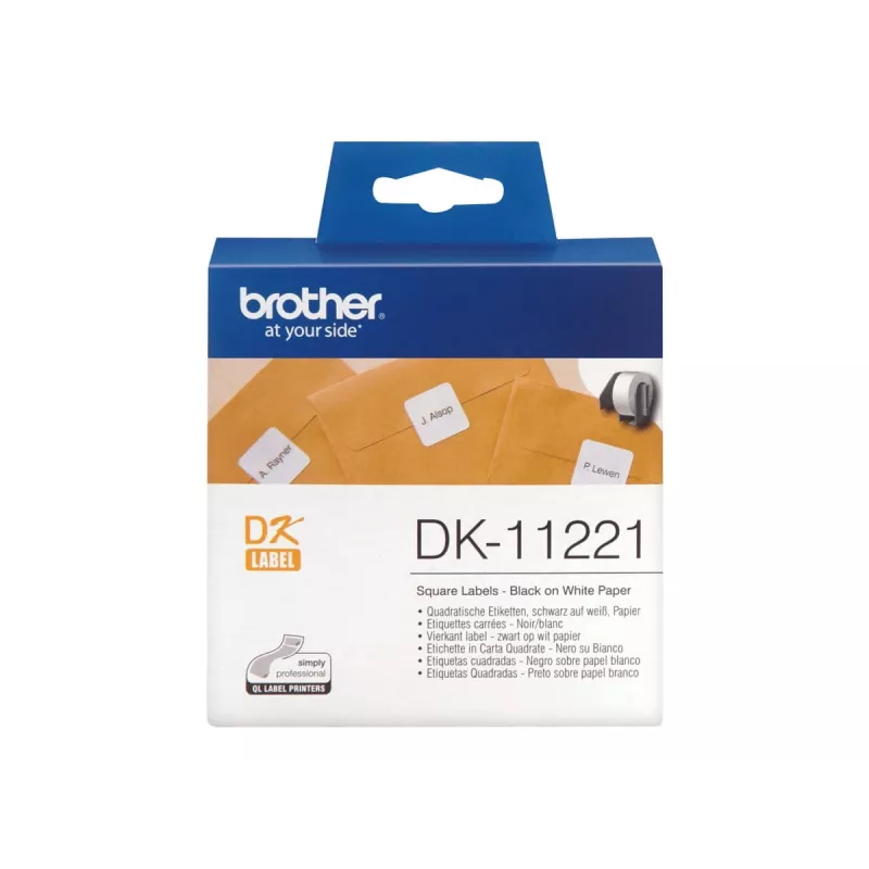 Square Paper Label Brother DK11221
